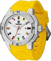 Buy Timberland Mens Altamont Yellow Silicone Watch online