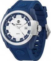 Buy Timberland Mens Lynnwood Blue Silicone Strap Watch online