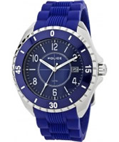 Buy Police Mens Blue Miami II Watch online