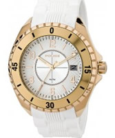 Buy Police Mens Rose Gold and White Miami II Watch online