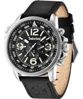 Buy Timberland Mens Black Silver Campton Watch online