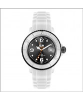 Buy Ice-Watch Ice-White Black Silicon Strap Watch online