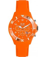 Buy Ice-Watch Mens Ice-Chrono Matte Fluo Orange Watch online