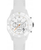 Buy Ice-Watch Mens Ice-Chrono Matte White Watch online