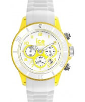 Buy Ice-Watch Ladies White and Yellow Ice-Party Watch online
