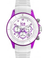 Buy Ice-Watch Ladies White and Purple Ice-Party Watch online