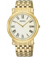 Buy Seiko Mens Gold Tone Watch online