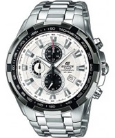 Buy Casio Mens Edifice White Silver Watch online