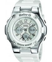 Buy Casio Ladies Baby-G White Digital Watch online