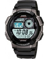 Buy Casio Mens Digital Black Watch online