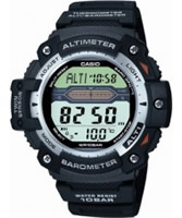 Buy Casio Mens Alarm Chronograph Black Watch online