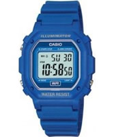 Buy Casio Mens Blue Digital Watch online