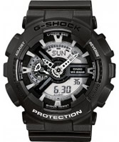 Buy Casio Mens G-Shock Combi Dial Black Watch online