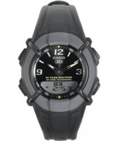 Buy Casio Mens Collection Dual Display Black Watch online