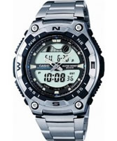 Buy Casio Mens Combi Steel Watch online