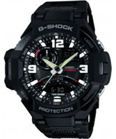 Buy Casio Mens G-Shock Black Compass Resin Strap Combi Watch online