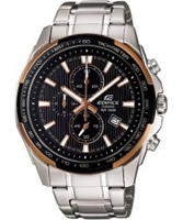 Buy Casio Edifice Chronograph with Rose Gold Details online