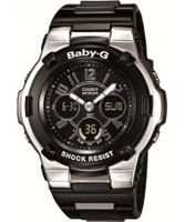 Buy Casio Ladies Baby-G Black Digital Watch online