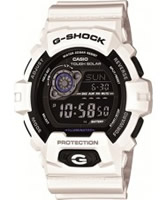 Buy Casio Mens G-Shock World Time White Resin Strap Watch online