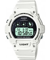 Buy Casio Mens White Chronograph Watch online