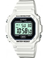 Buy Casio Mens White Chronograph Watch online