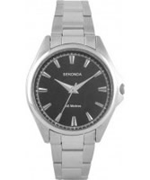 Buy Sekonda Ladies Black Steel Watch online