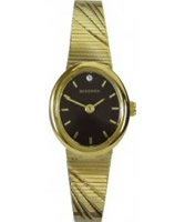 Buy Sekonda Ladies Black Gold Dress Watch online