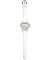 Buy Hello Kitty Ladies Diamante Heart White Watch online