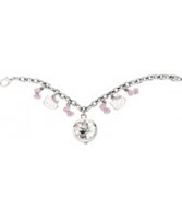 Buy Hello Kitty Ladies Charming Kitty Silver Charms Watch online