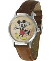 Buy Disney by Ingersoll Ladies Mickey Brown Watch online