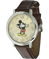 Buy Disney by Ingersoll Ladies Mickey Brown Watch online