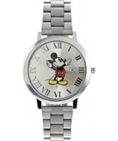 Buy Disney by Ingersoll Mens Mickey Silver Watch online