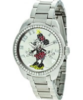 Buy Disney by Ingersoll Ladies Minnie Mouse Silver Watch online