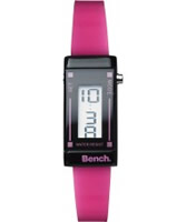 Buy Bench Ladies LCD Pink Strap Watch online