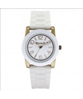 Buy Bench Ladies White Silicone Watch online