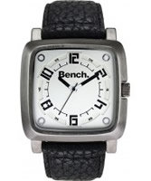 Buy Bench Mens Black Leather Watch online