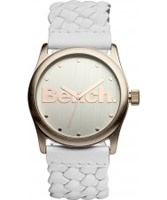 Buy Bench Ladies White Rose Gold Watch online