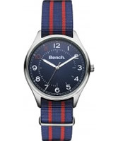 Buy Bench Mens Blue Red Watch online