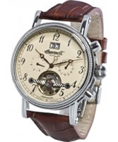 Buy Ingersoll Mens Richmond Cream Brown Watch online