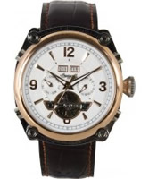 Buy Ingersoll Mens Montgomery White Brown Watch online