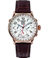 Buy Ingersoll Mens Gaan White Brown Watch online