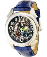 Buy Ed Hardy Ladies Revolution Panther Blue Watch online