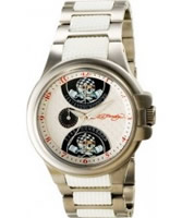 Buy Ed Hardy Mens Speeder White Steel Watch online