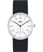 Buy Braun Mens White Black Watch online