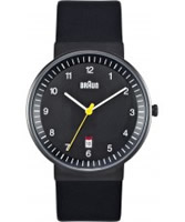 Buy Braun Mens All Black Watch online