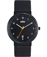 Buy Braun Mens All Black Watch online
