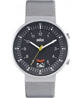 Buy Braun Mens Radio Controlled Black Watch online