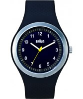 Buy Braun Mens Sports Black Watch online