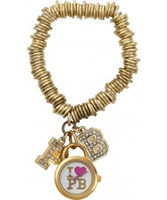 Buy Pauls Boutique Ladies Gold Charm Bracelet Watch online