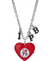 Buy Pauls Boutique Ladies Red Heart Necklace Watch online